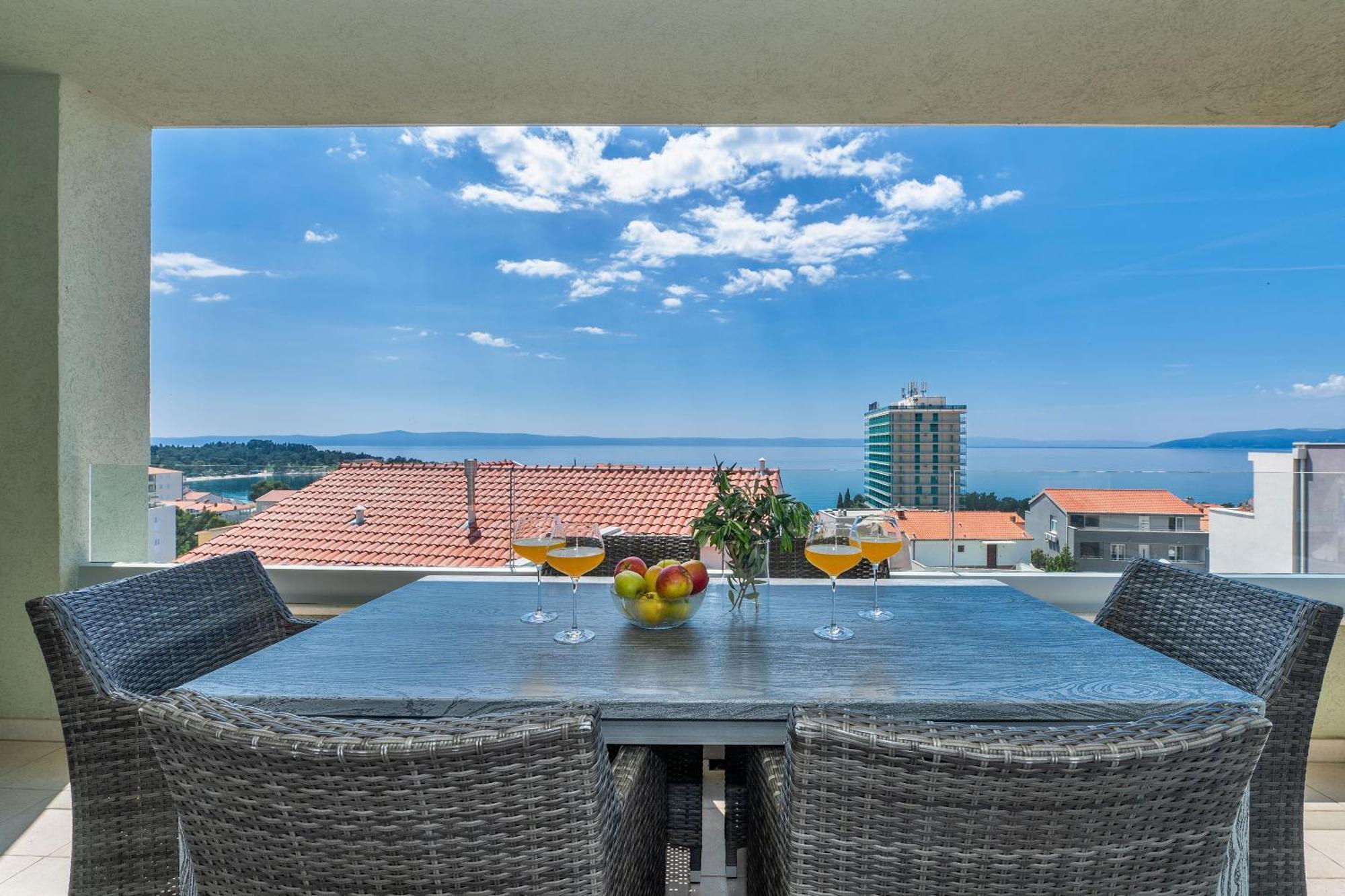 Luxury Apartment Stockholm -Sea&City View Makarska Eksteriør billede